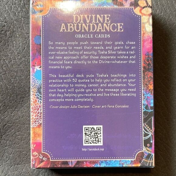 Divine Abundance oracle cards mini deck 51 cards Tosha Silver NEW NIP - Picture 2 of 12
